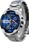 2023 DZ watch  large dial hot sale atmospheric men's quartz steel belt casual watch 7333